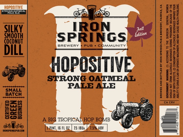 Iron Springs rolls out a whole new re-branding line of beers as well as a new seasonal release program