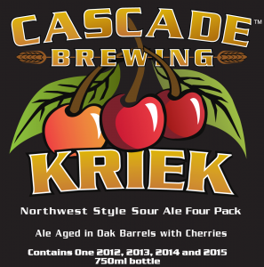 Cascade Brewing Kriek 4 Pack 2016