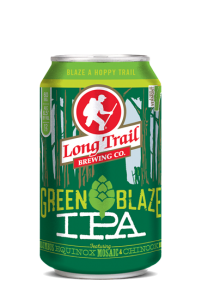 long trail green blaze IPA can