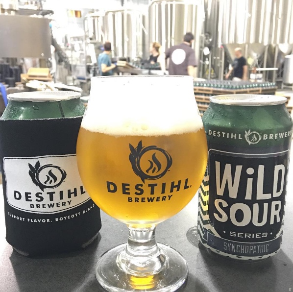 Destihl Brewery Releases Synchopathic DryHopped Sour in Cans Brewbound