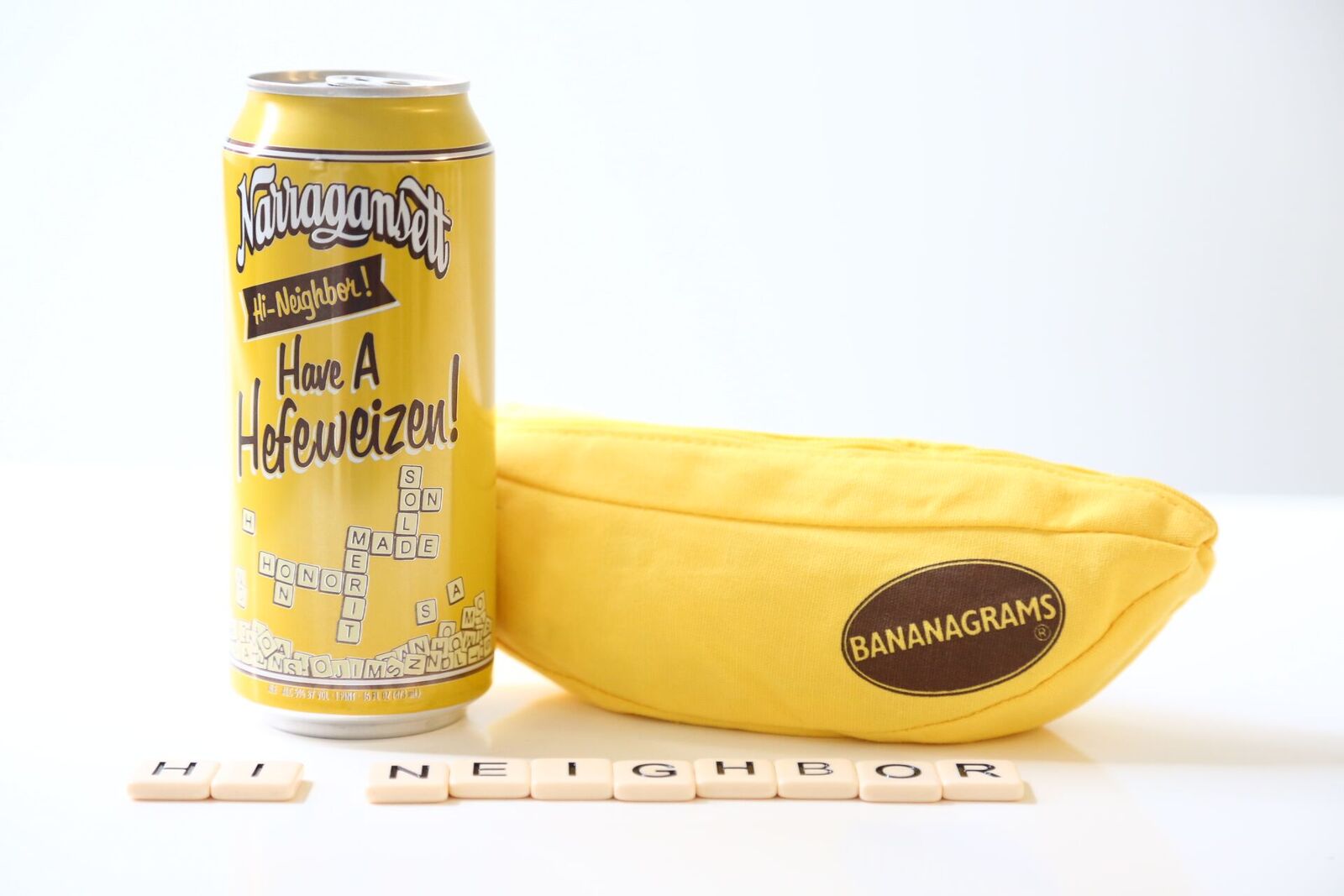Narragansett Beer and Bananagrams Collaborate on New Hefeweisen | Brewbound