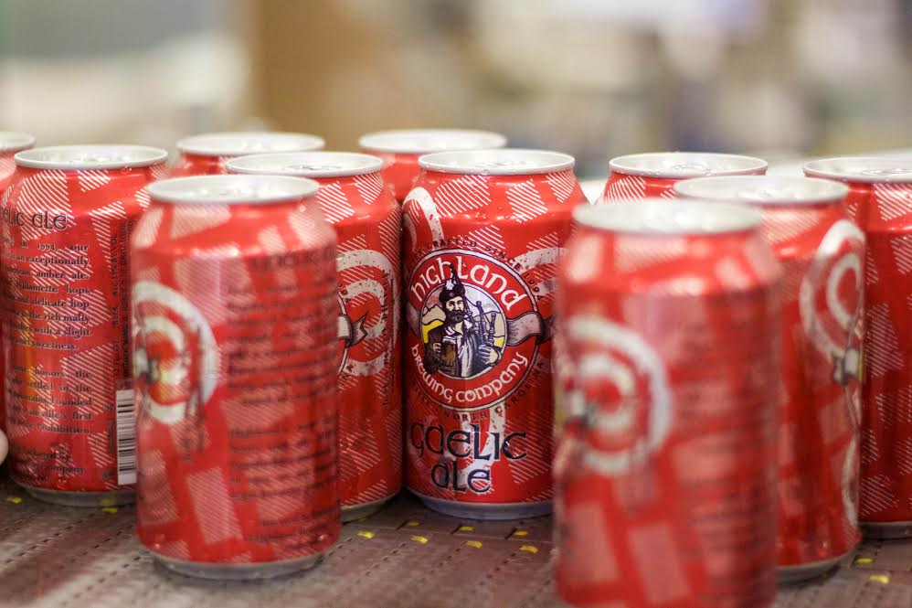 Highland Brewing Releases Gaelic Ale in Cans Brewbound