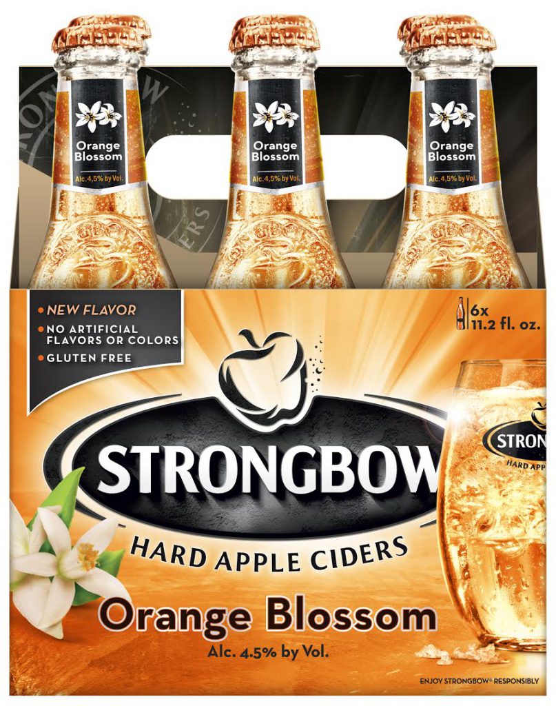 Strongbow Hard Apple Ciders Introduces New Orange Blossom Flavor