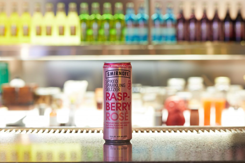 Diageo Launches Smirnoff Raspberry Rosé Spiked Sparkling Seltzer
