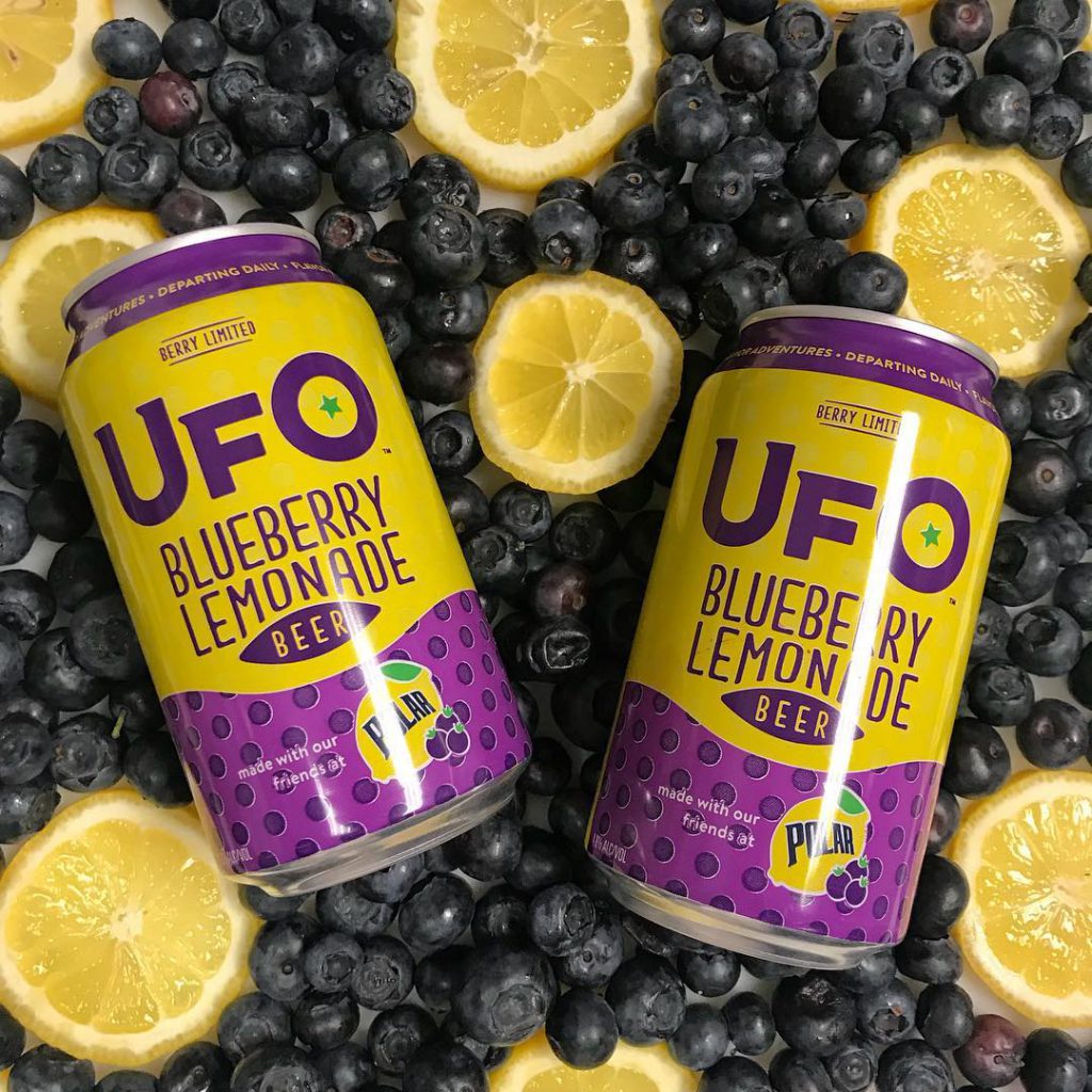 Harpoon Brewery's UFO Beer and Polar Beverages Collaborate on UFO Blueberry Lemonade Brewbound