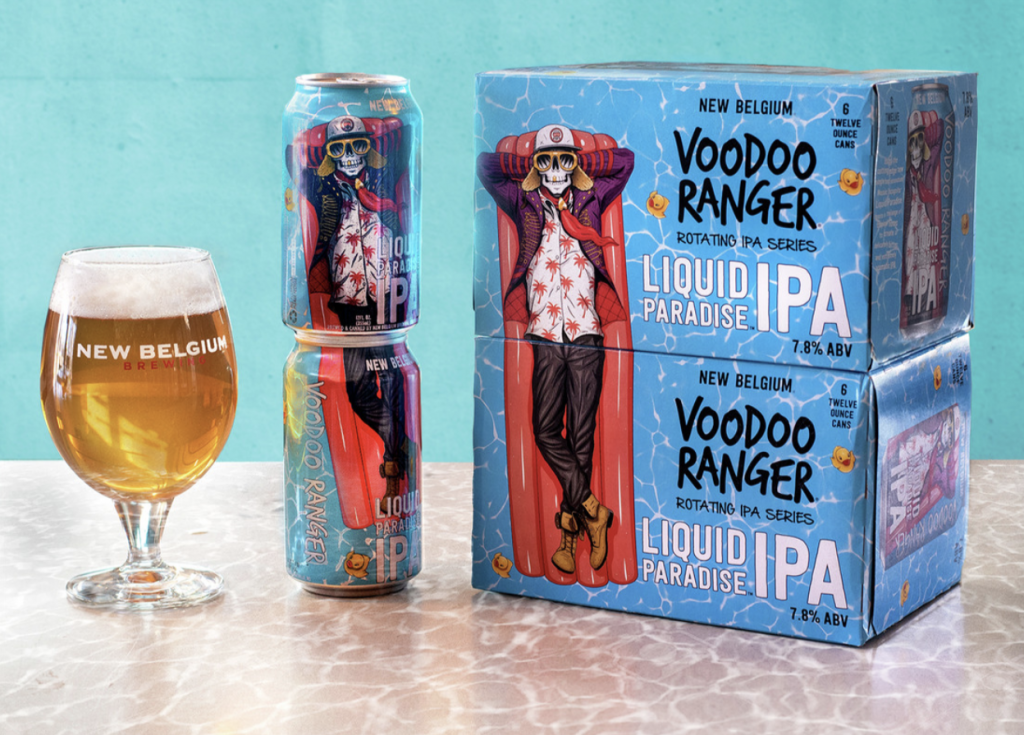 New Belgium Brewing Releases Voodoo Ranger Liquid Paradise IPA Brewbound