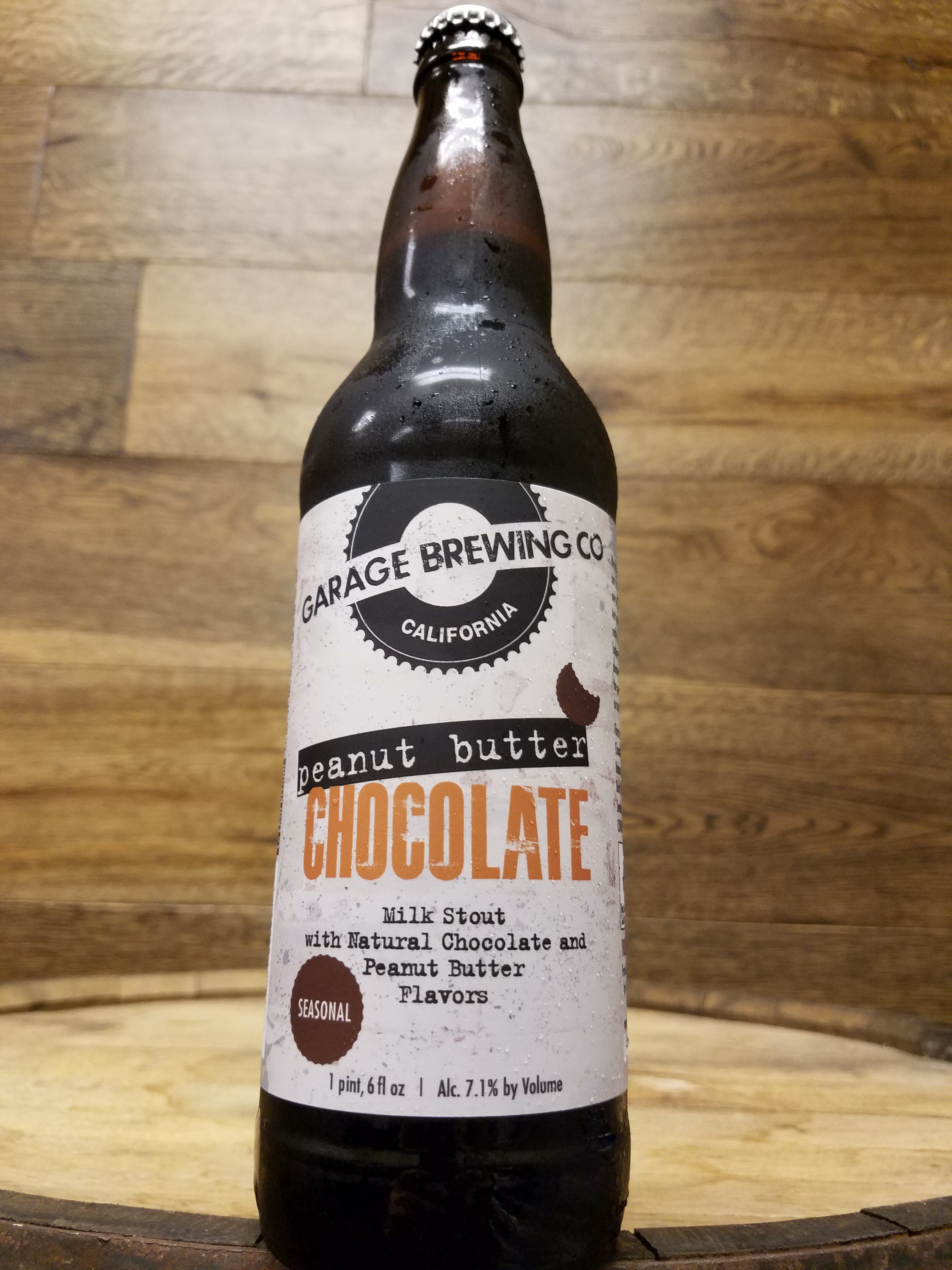 Garage Brewing Co Releases Chocolate Peanut Butter Milk Stout