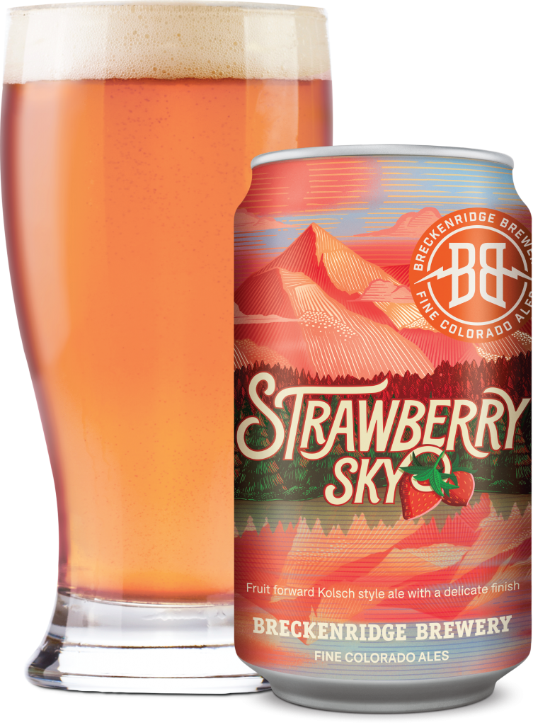 AnheuserBusch Releases Breckenridge Brewery Strawberry Sky Brewbound