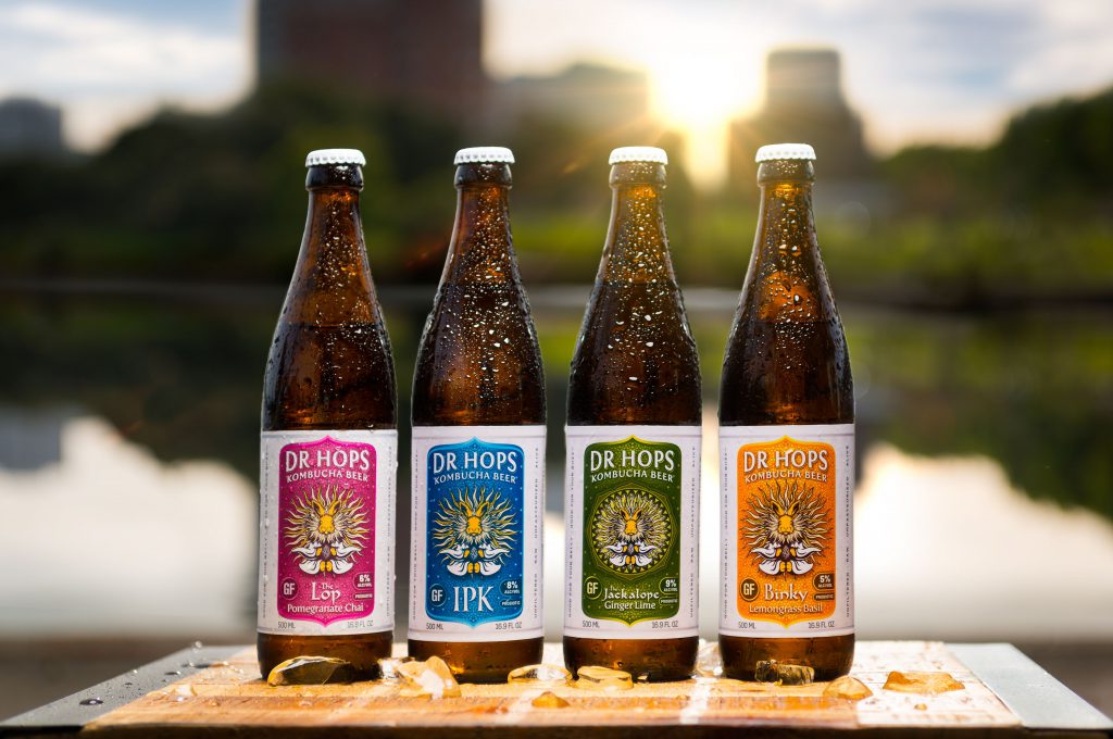 Dr Hops Kombucha Beer Introduces Core Product Lineup Throughout