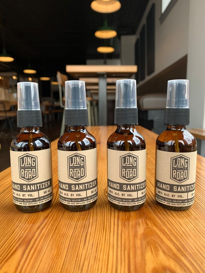 Founders Partners with Long Road Distillers to Create Hand Sanitizer