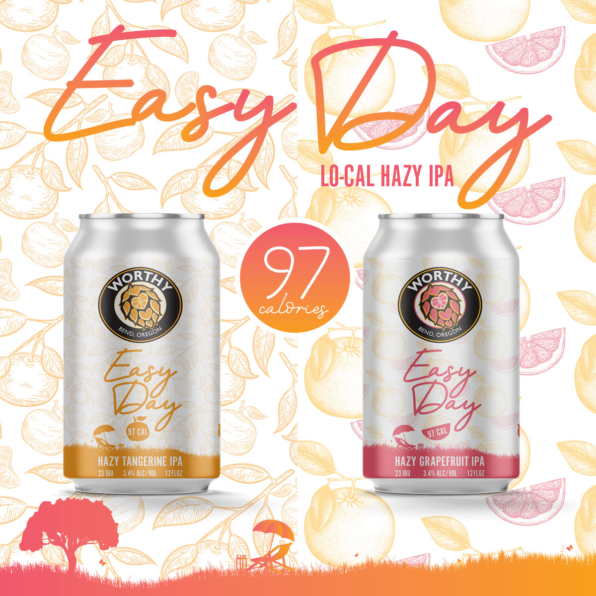 Worthy Brewing Launches Easy Day Low-Calorie, Low-Alcohol, Fruited Hazy IPA Series - Vimarsana News