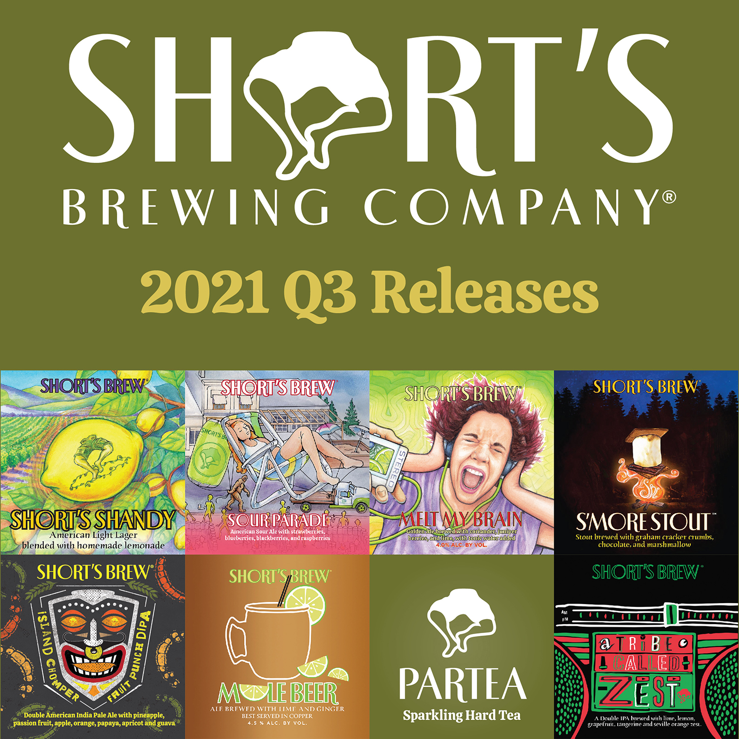 Short's Brewing Co Announces Q3 Release Schedule Brewbound