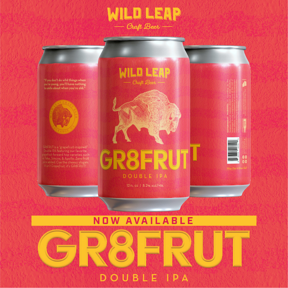 Wild Leap Introduces GR8FRUT Double IPA to Summer Lineup Brewbound