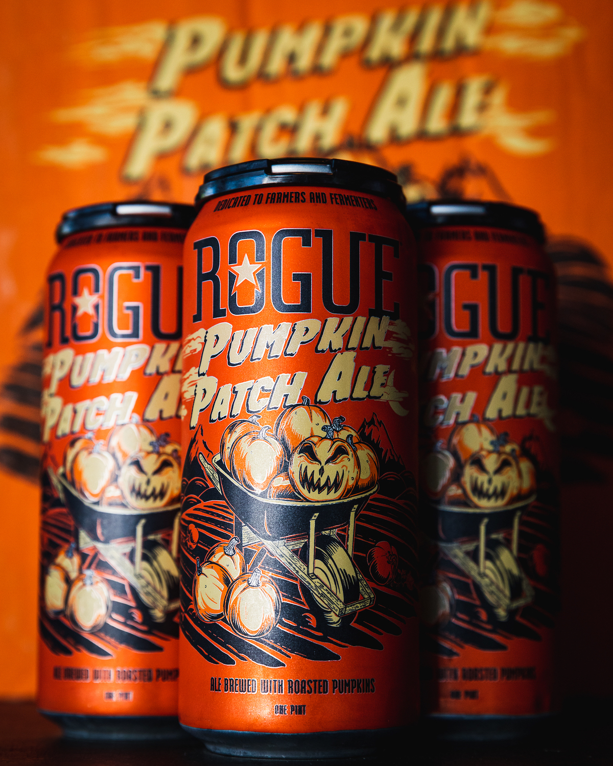 Rogue Ales and Spirits Releases Annual Pumpkin Patch Ale in New 16 Oz