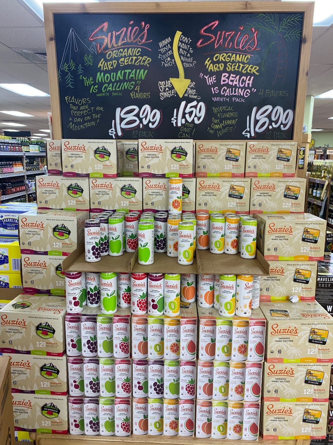 Suzie's Organic Hard Seltzers Now Available At Trader Joe's Brewbound