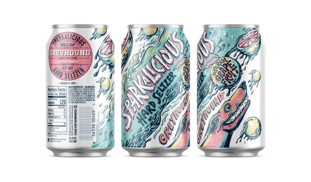 Bootstrap Brewing Announces Sparkalicious Greyhound Hard Seltzers in 6