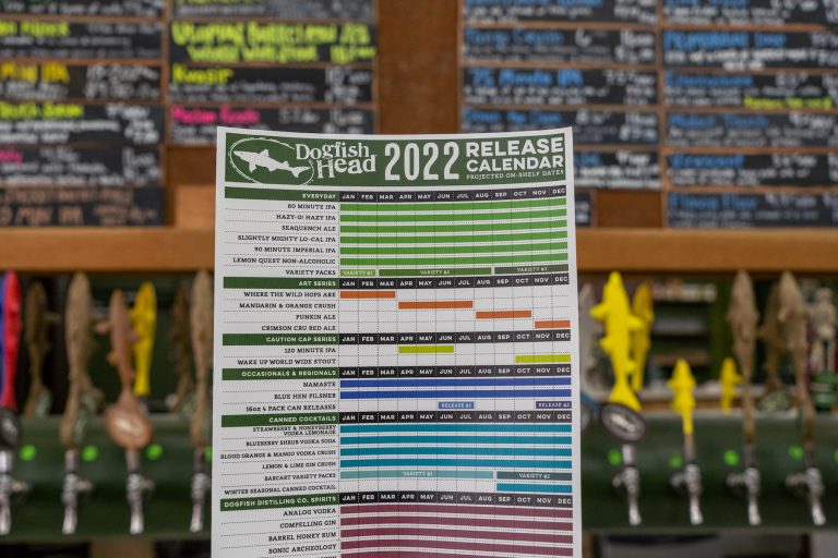 Dogfish Head Craft Brewery Announces 2022 Beverage Calendar Brewbound