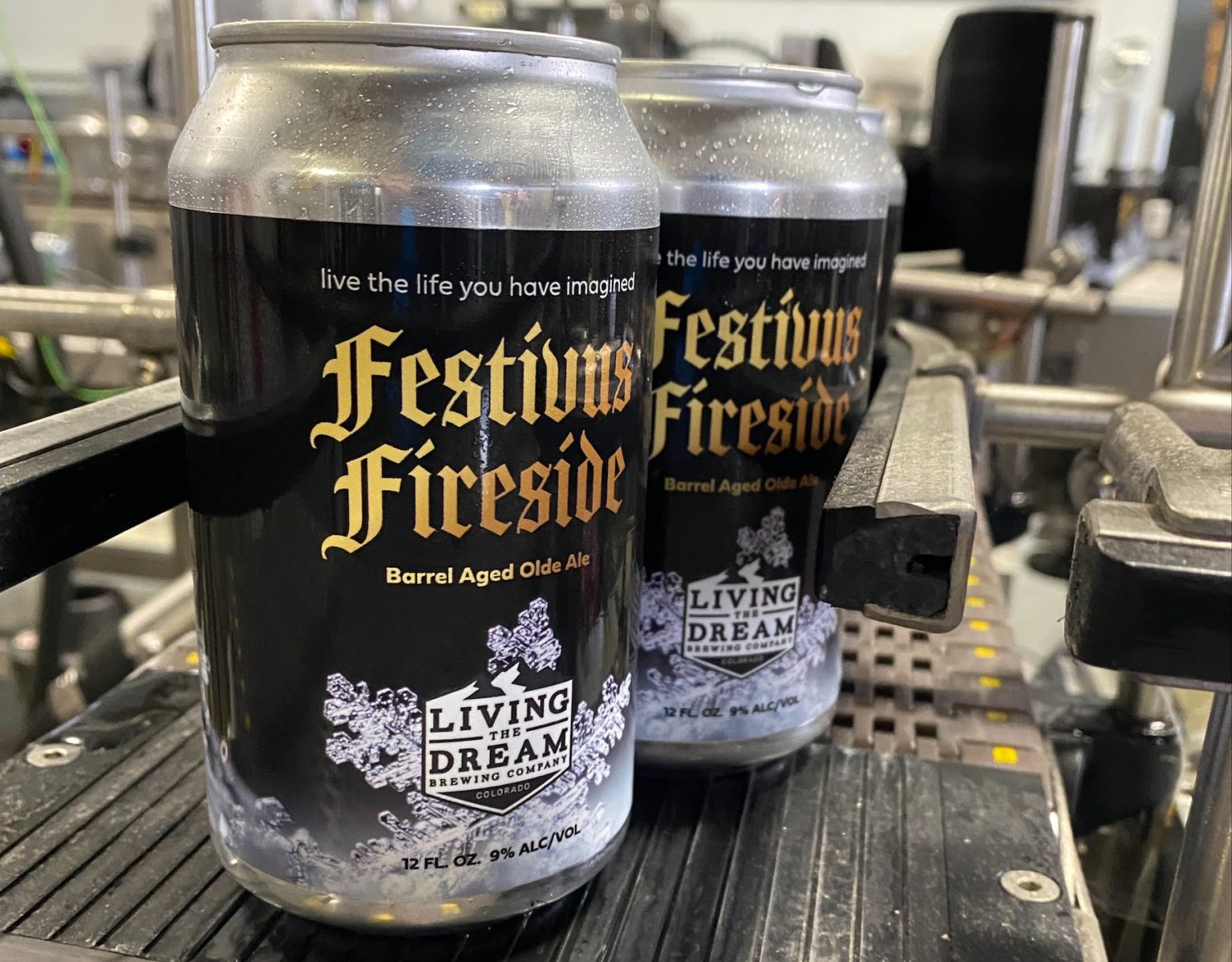 Living The Dream Brewing’s Festivus Fireside Barrel Aged Olde Ale