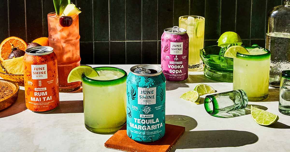 JuneShine Launches RTD Canned Cocktails In Next Step Toward