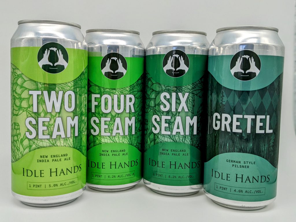 Idle Hands Craft Ales Gives Five Beers Fresh Look, Kicks Off YearRound Availability of Seam