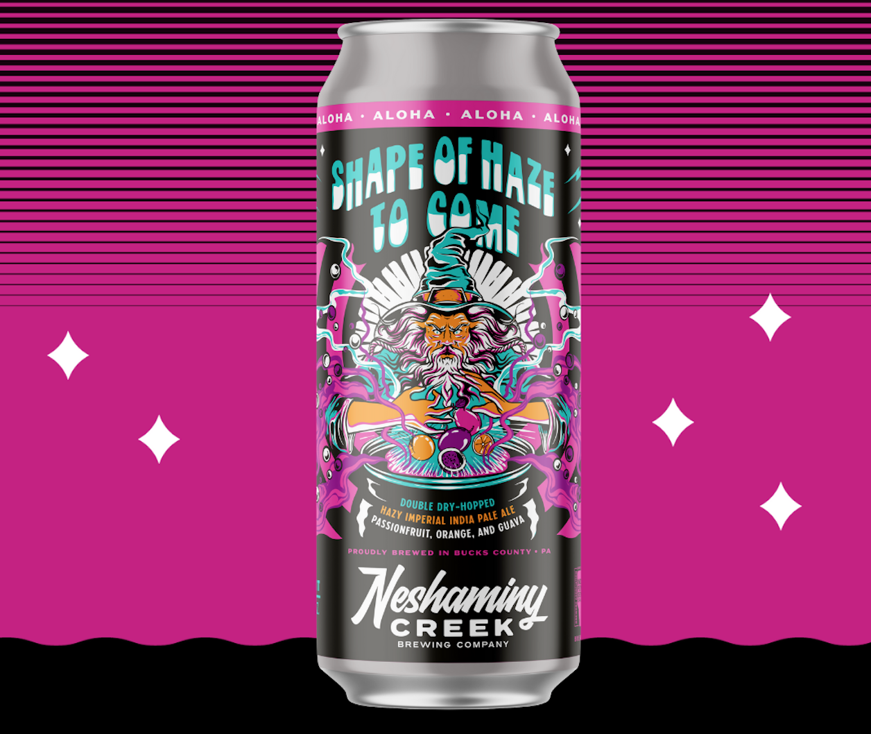 Neshaminy Creek Releases Aloha Shape of Haze to Come IPA | Brewbound