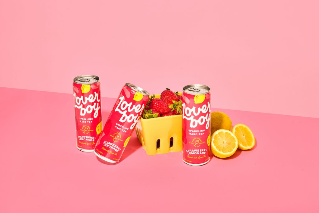 Loverboy Unveils LimitedEdition Strawberry Lemonade Sparkling Hard Tea