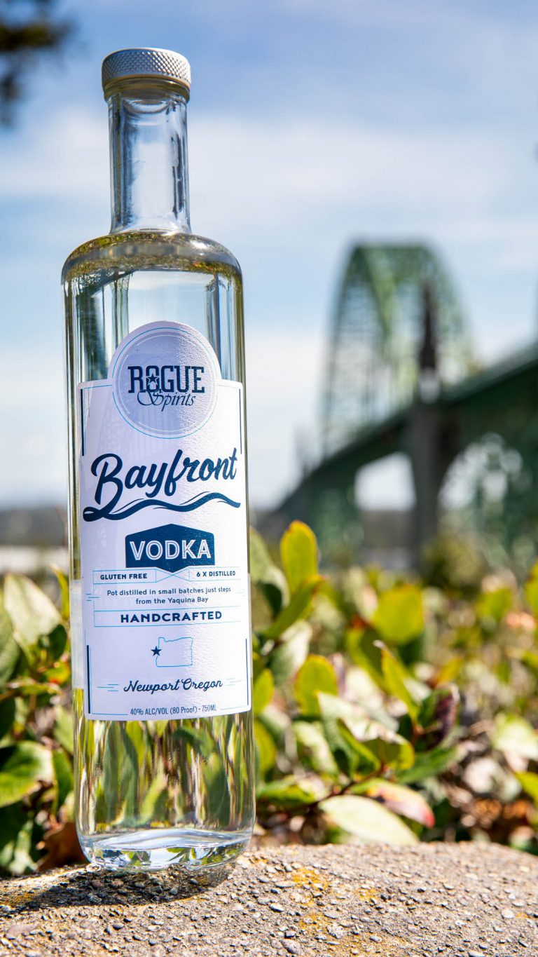 Every Bottle of Rogue’s AwardWinning Bayfront Vodka Keeps Beaches