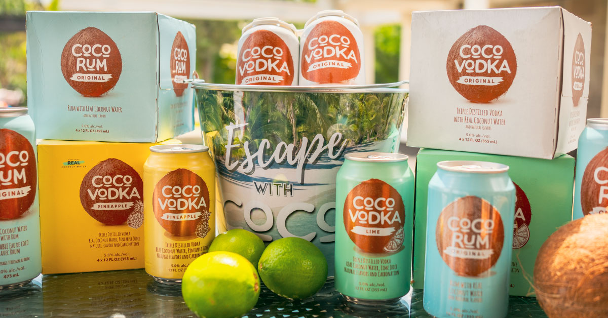 coco  With Diageo Onboard, RTD Coconut Water Cocktails On the Rise
