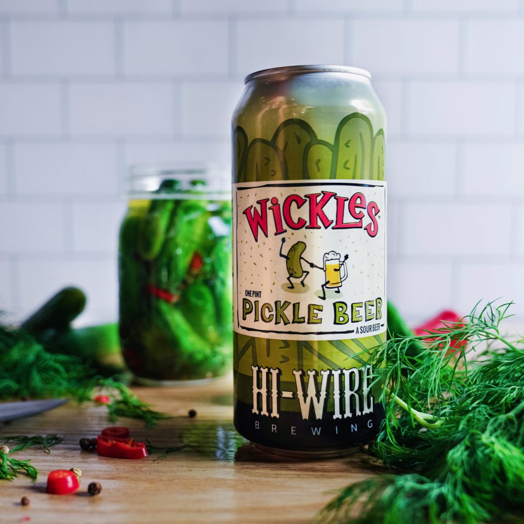 HiWire Brewing and Wickles Pickles Announce a Pickle Beer