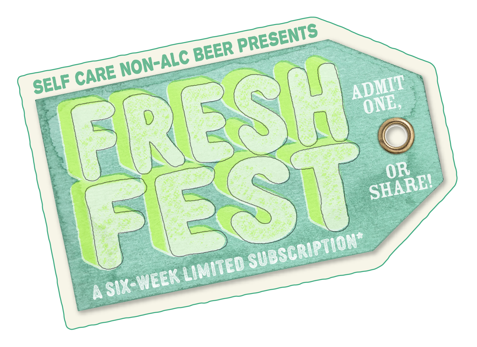 Self Care Announces 'Fresh Fest' NonAlcoholic Beer Lineup and Limited Subscription Celebrating