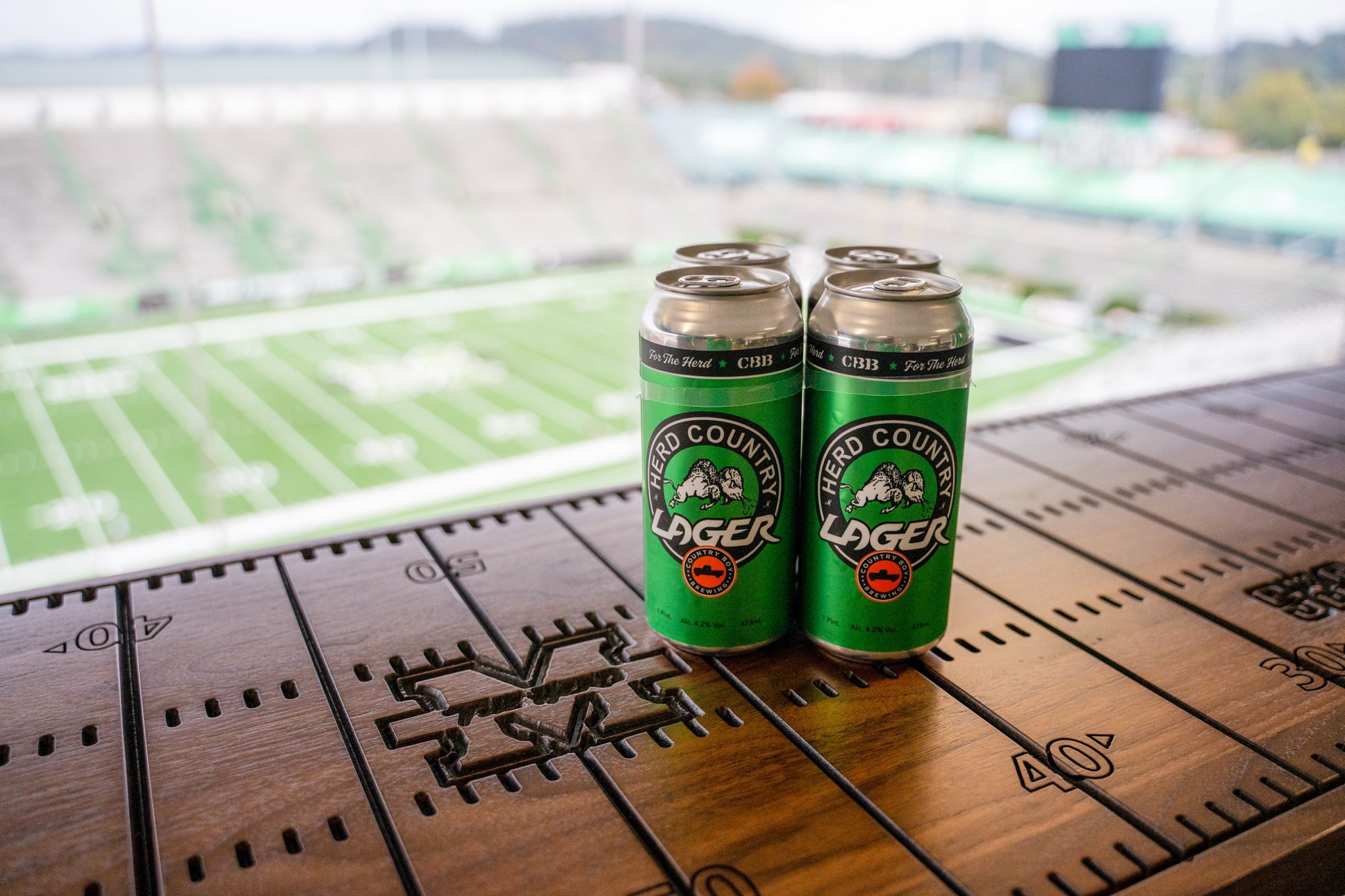 Marshall University Partners with Country Boy Brewing for the Official