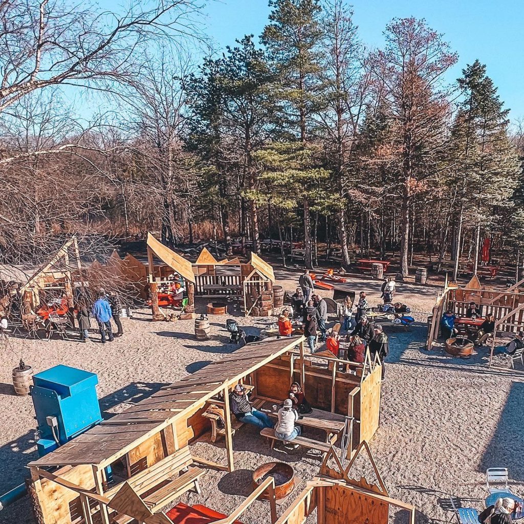 Alpine Beer Village Launches at Buffalo Creek Brewing in Illinois