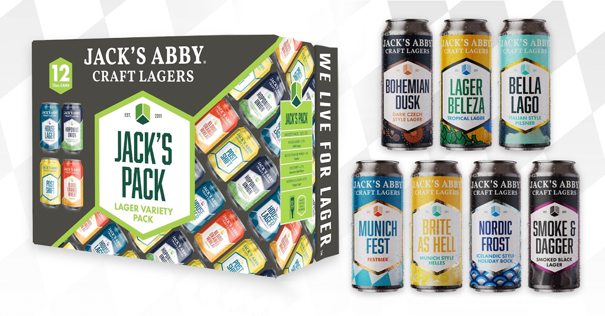 Jack’s Abby Brand Refresh Continues with New Packaging; 19.2 Oz. Cans