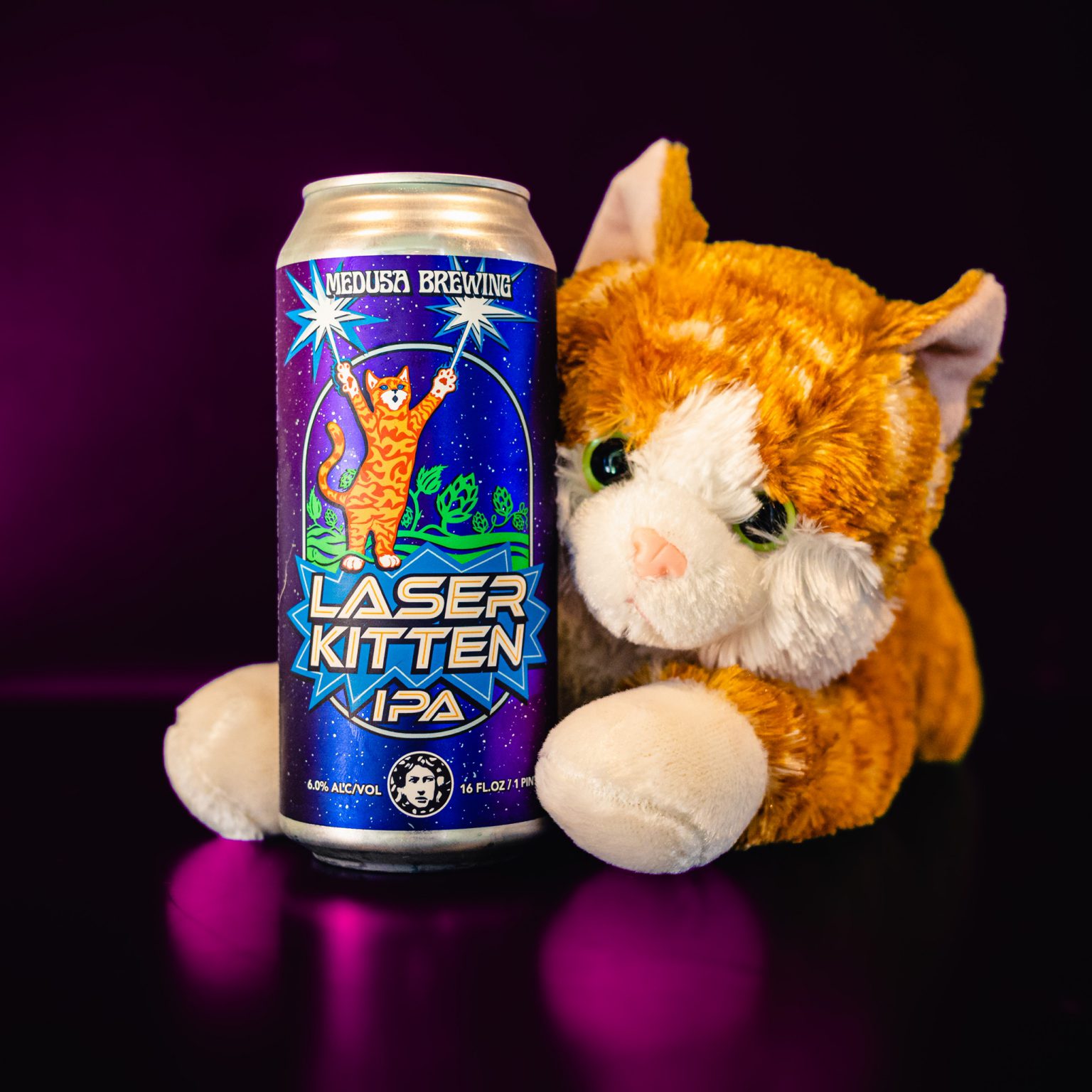 Medusa Brewing Co. Launches New Yearround IPA, Laser Kitten, to