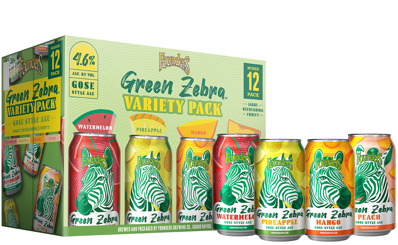 Founders Brewing Company Announces Green Zebra Variety Pack Brewbound