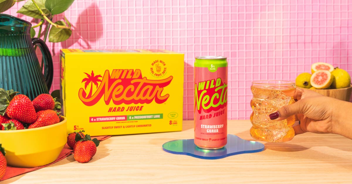 New Belgium’s Wild Nectar Hard Juice Squeezes into 4 Test Markets