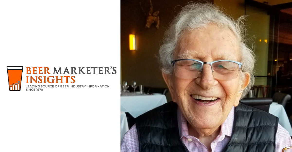 Jerry Steinman, Beer Marketer’s Insights Founder, Dies at 99 Brewbound