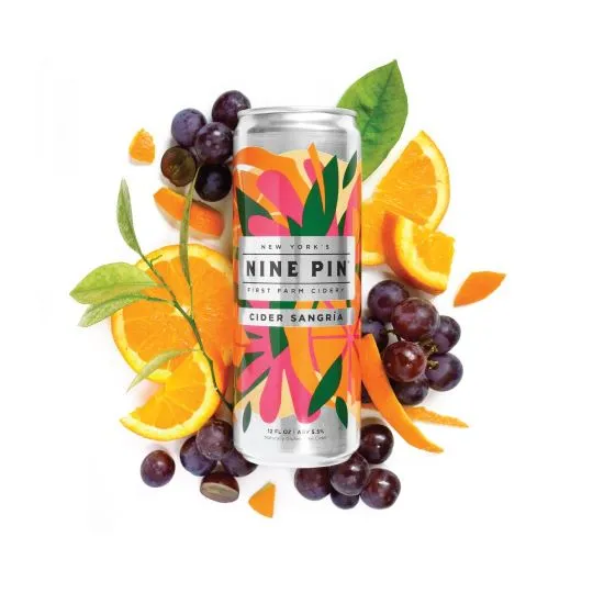 Nine Pin Cider Releases Spring Seasonal Cider Sangria in Cans