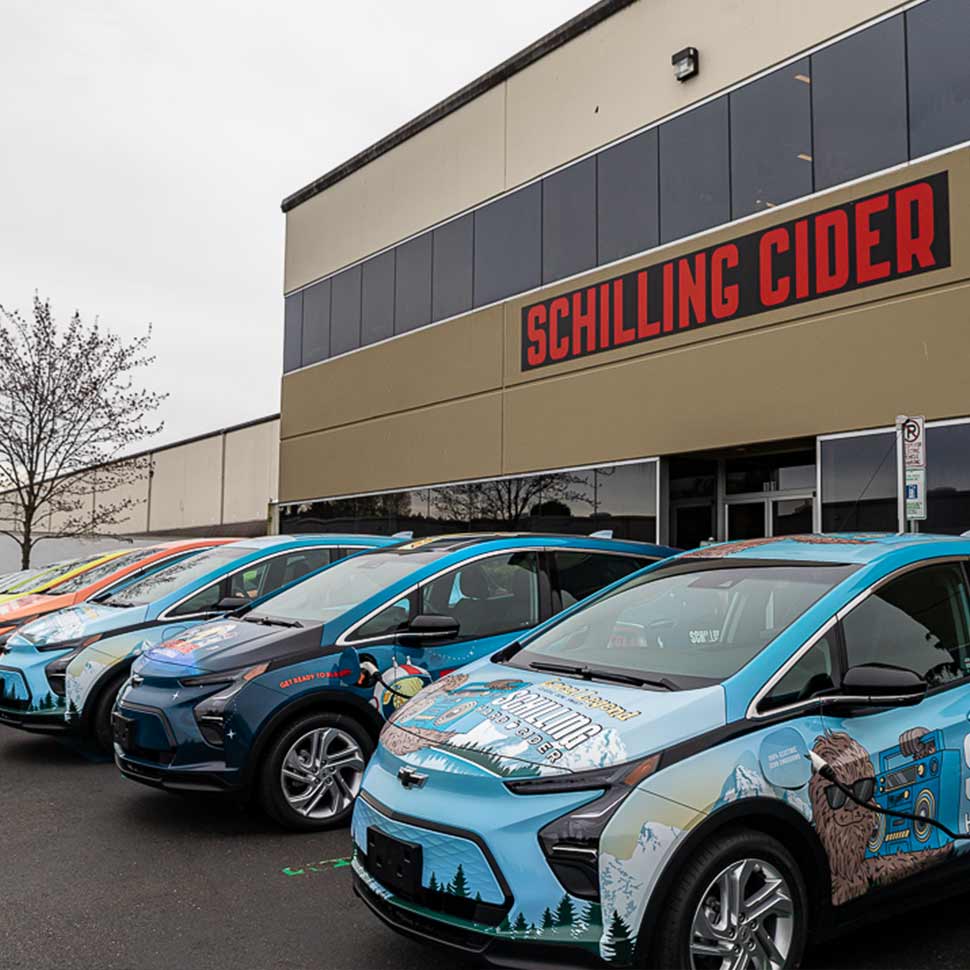 Schilling Hard Cider Unveils Fully Electric Powered Fleet Brewbound