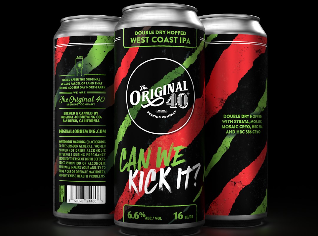 The Original 40 Brewing Company to Release Can We Kick It? West Coast