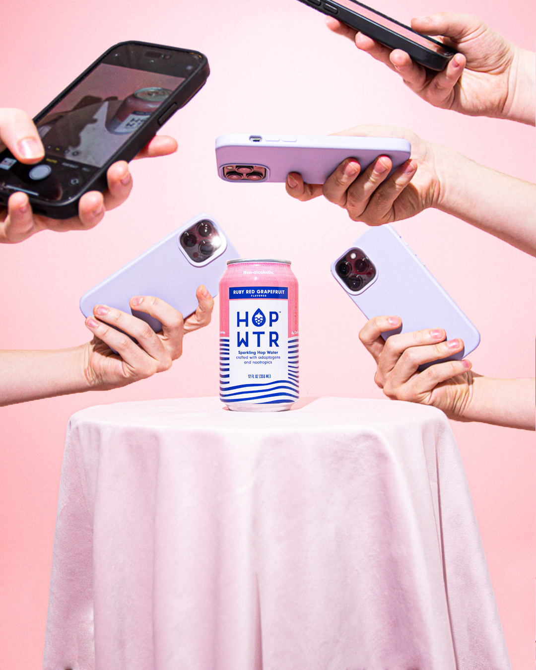 HOP WTR Introduces Their Zestiest Flavor Yet Ruby Red Grapefruit