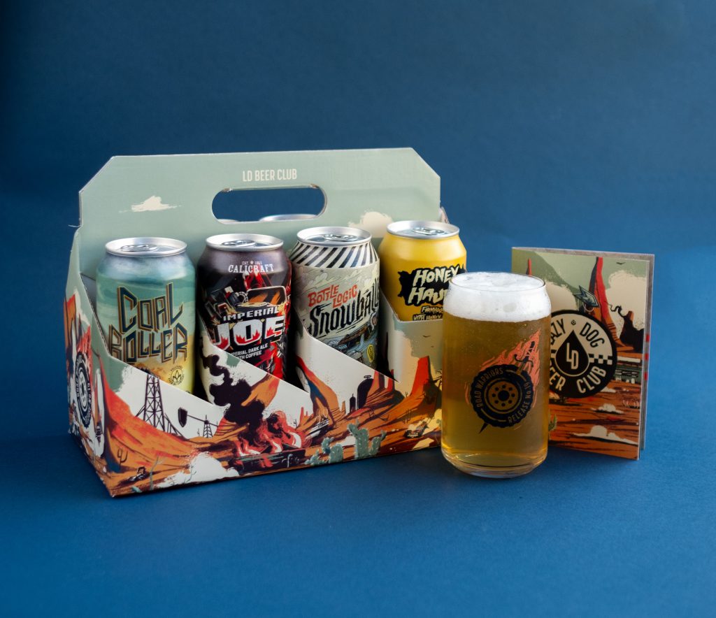 Lazy Dog Beer Club Unleashes ‘Road Warriors’ as Its Latest Quarterly