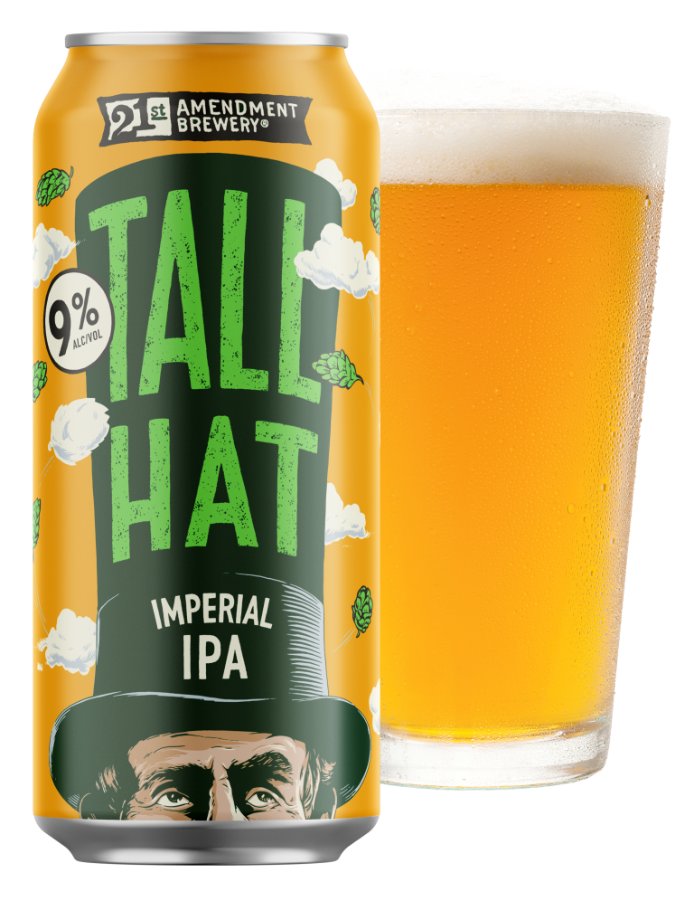 Tall Hat Imperial IPA Reaches New Heights as the Latest Addition to the 21st Amendment Family of