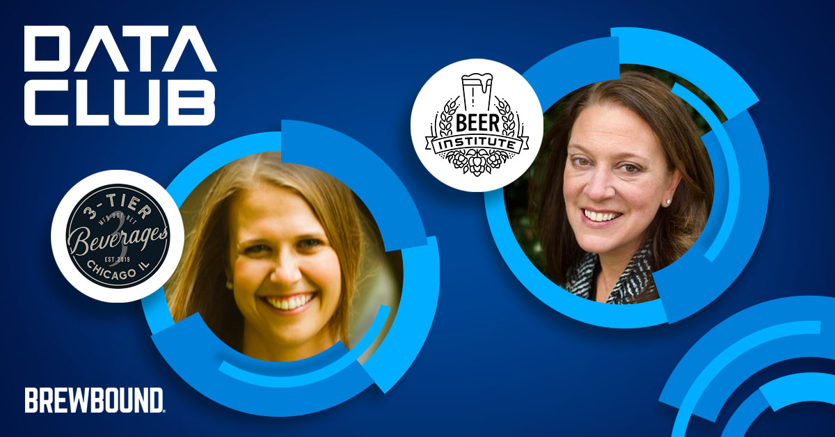 Brewbound Data Club Summer Beverage Alcohol Check In with 3 Tier