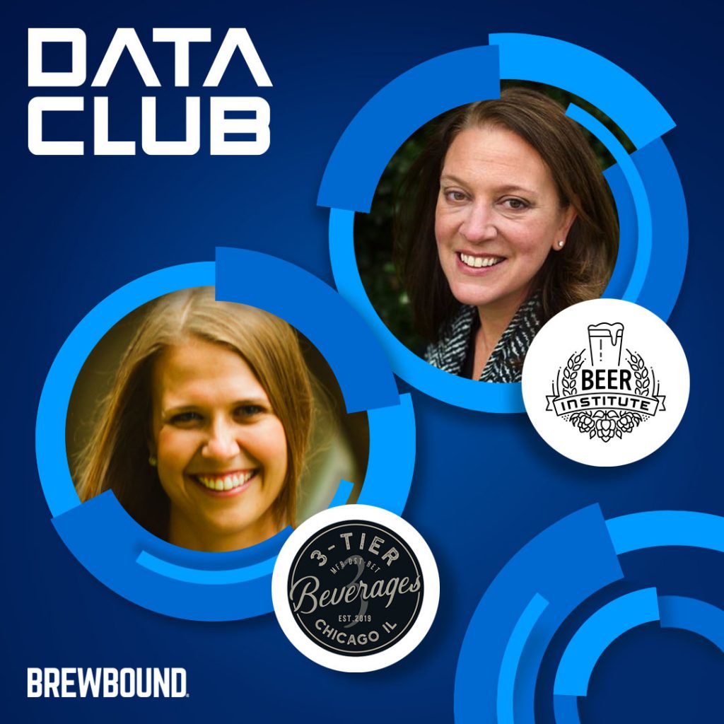 Brewbound Data Club Summer Beverage Alcohol Check In with 3 Tier