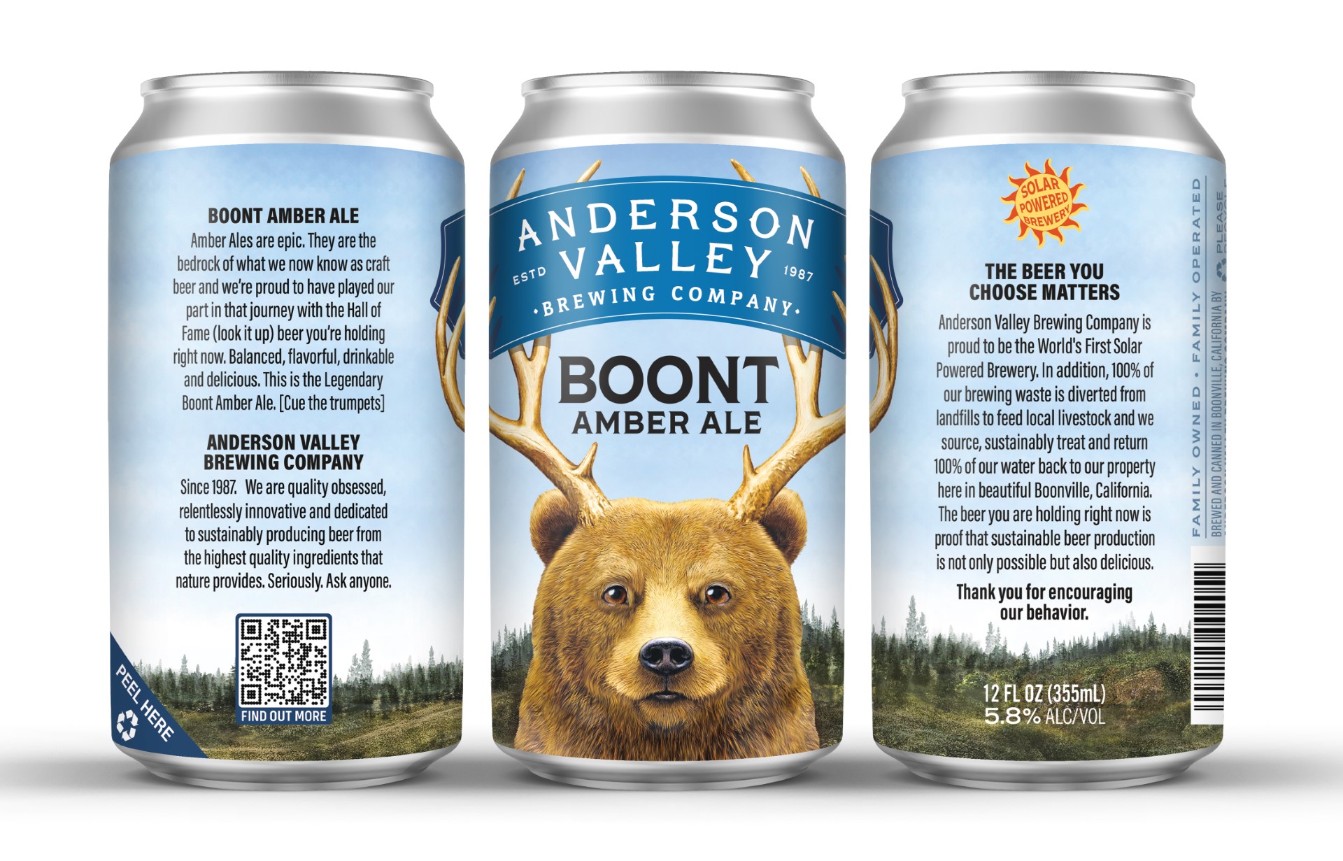 Anderson Valley Brewing Company Unveils Redesign for Iconic Boont Amber