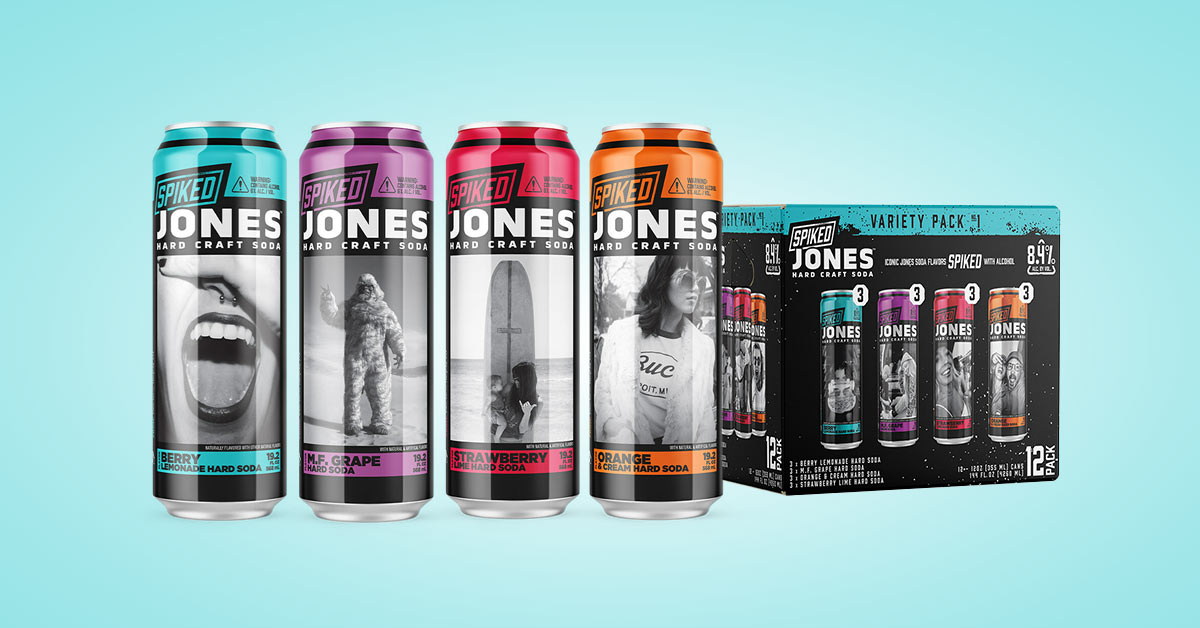 Jones Soda Crosses Over into BevAlc with New Spiked Sodas Brewbound
