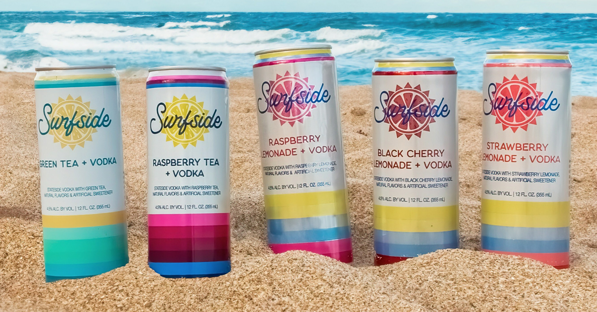 Surfside Rides Hard Tea Wave With National Distribution, New Flavors