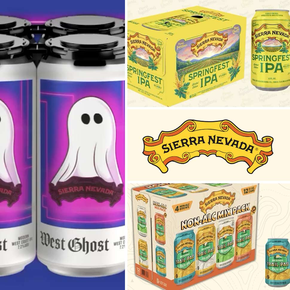 Sierra Nevada Unveils West Ghost IPA, New Spring Seasonal, Hazy