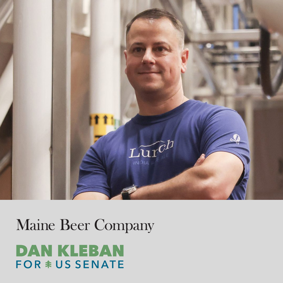 Maine Beer’s Dan Kleban Says He’s ‘In to Replace’ Graham Platner in US Senate Race